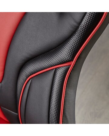 X Rocker Maverick Ergonomic PC Office Gaming Chair - Black / Red