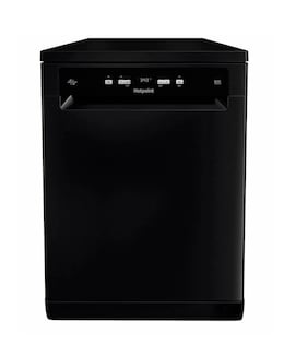 Hotpoint HFC3C26WCBUK Full Size Dishwasher 14 Place Settings Black + Install