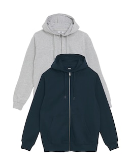 2 Pack Full Zip Hoodies