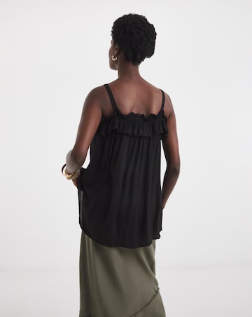 Ruffle Bardot Top