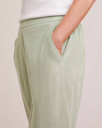 Julipa Linen Mix Cropped Trousers