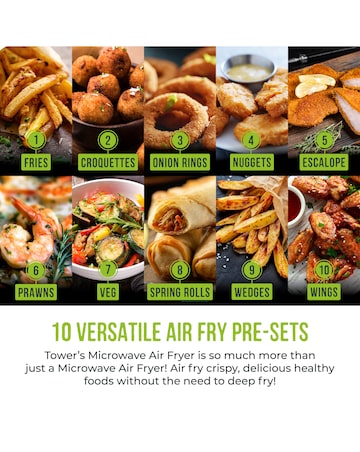 Tower Vortx Digital 25L Microwave Air Fryer