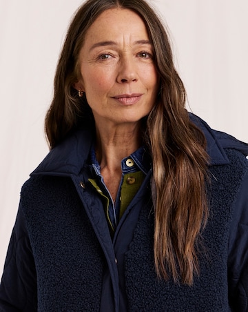 Julipa Borg Quilted Short Coat