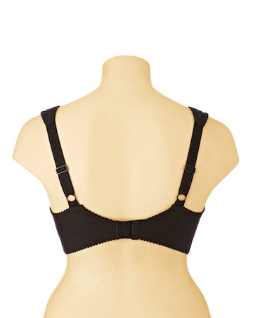 Miss Mary of Sweden Lovely Lace Non Wired Bra Black