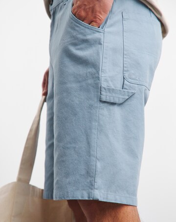Garment Washed Carpenter Short