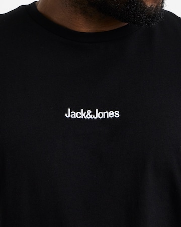 Jack & Jones Mine Back Graphic T-Shirt - Black