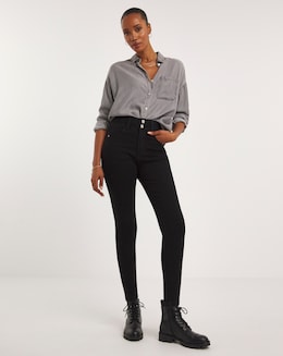 MAGISCULPT Black Skinny Leg Jeans