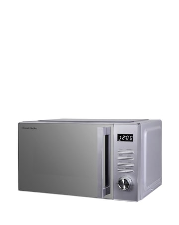 Russell Hobbs 23 Litre Silver Flatbed Digital Microwave