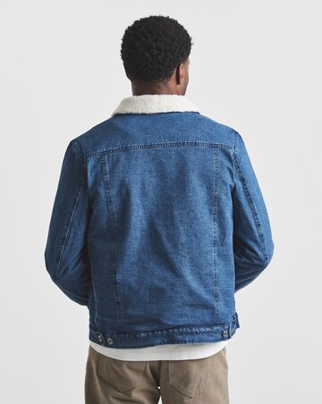 Union Borg Lined Denim Jacket