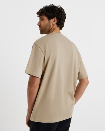 Folio Heavyweight Interlock T-Shirt-Stone