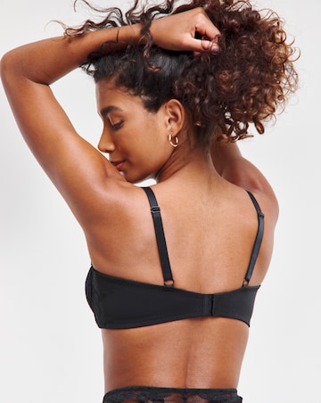 Pretty Secrets (2 Pack) Daisy Lace Full Cup Bras (B-G) Black/Almond