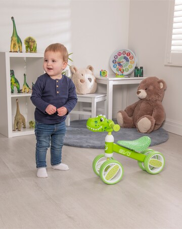 EVO Character Head Bobble Bike - Dino