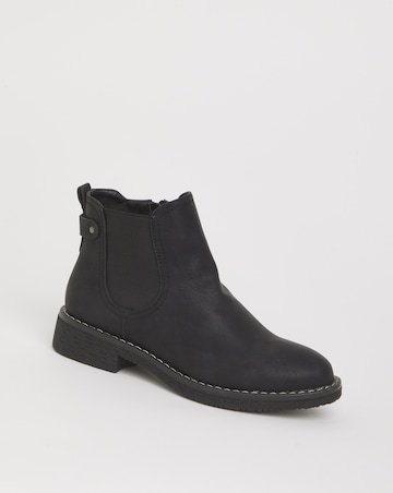 Cushion Walk Chelsea Boot Crepe Sole Extra Wide EEE Fit