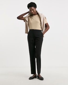 Tailored Tapered Trousers with stretch