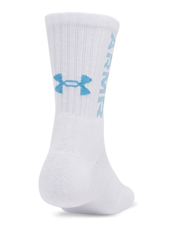 Under Armour Mid Crew 3 Pack Socks