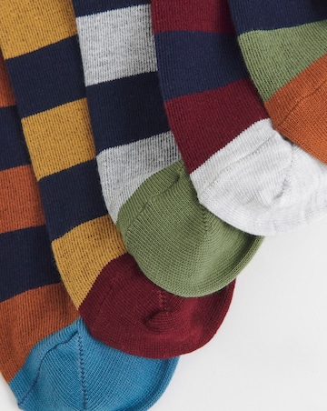 6 Pack Stripe Socks