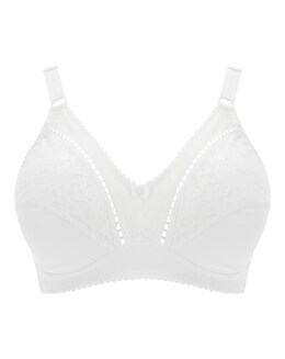 Dorina Curves Classics Madeline Full Cup Non Wired Bra White