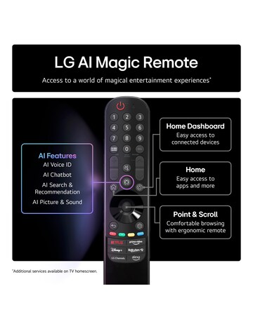 LG 75NANO80A6B 75in NanoCell AI 4K Smart TV