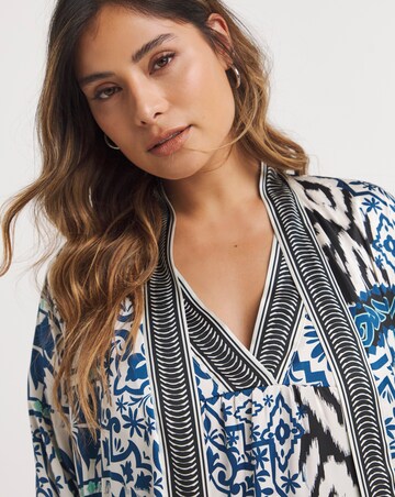 Stretch Satin Kimono Tie Gown