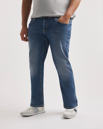 Jack & Jones Slim Tapered Fit Glenn Jeans In Light Blue