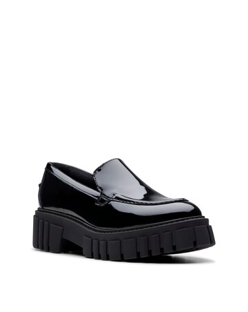 Clarks Page Patent Leather Loafer Standard Fit