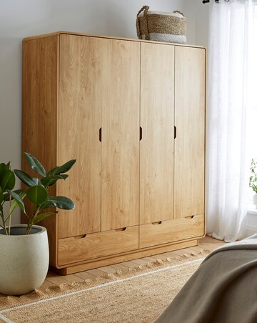 Oslo 4 Door Wardrobe
