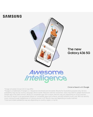 Samsung Galaxy A36 5G 256GB - Awesome White