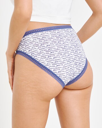 Sloggi (3 Pack) Go Crush Tai Knickers Blue Multi