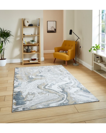 Think Rugs Tidal Swirl Rug