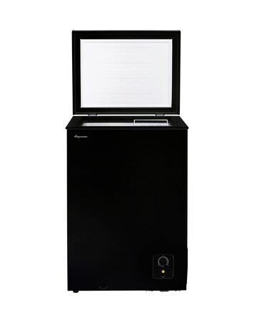Fridgemaster MCF96EB 96L Chest Freezer - Black E Rated