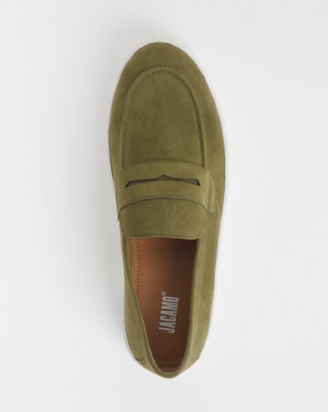 Suede Look Cupsole Loafer Standard Fit