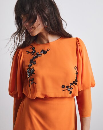 Joanna Hope Embellished Midi Dress