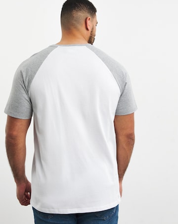 3 Pack Raglan T-Shirts Long Length