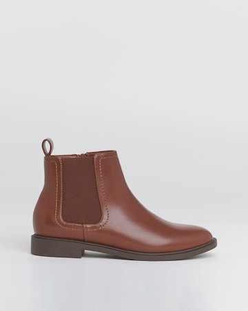 Bettina Classic Ankle Chelsea Boots - Extra Wide Fit (EEE)