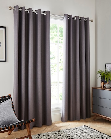 Sunset Blackout Eyelet Curtains
