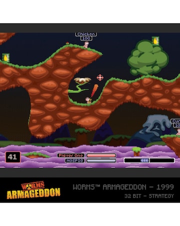 Worms Cartridge 1 (Blaze Evercade)