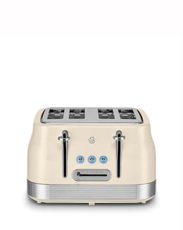Swan Retro Revive 4 Slice Toaster Cream
