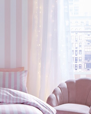 Sassy B Pink Stripe Tease Wallpaper