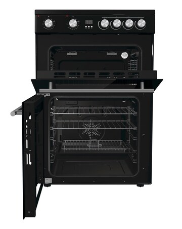 Hisense HDE3211BBUK Freestanding Electric Cooker - Black