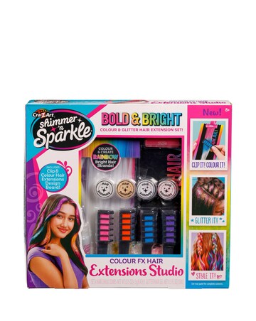 Shimmer N Sparkle Colour FX Hair Extensions Studio