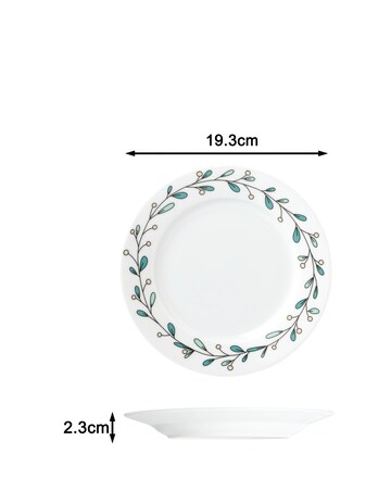 Watserside Mistletoe 12 Piece Dinner Set