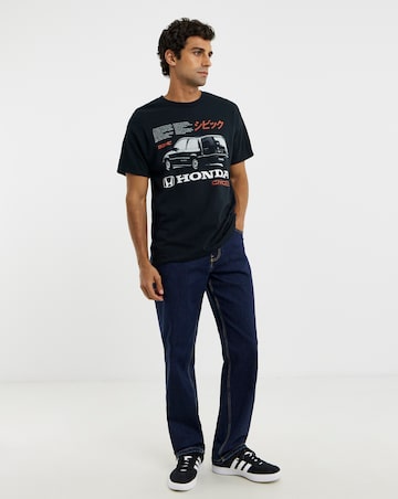 Honda Car Graphic T-Shirt - Black