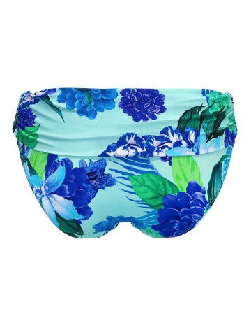 Pour Moi Free Spirit Foldover Bikini Brief Aqua Tropic