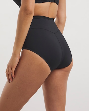 Dorina Alina Mid Waist Medium Control Shaping Knicker Black