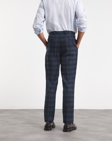 Warm Handle Check Suit Trouser