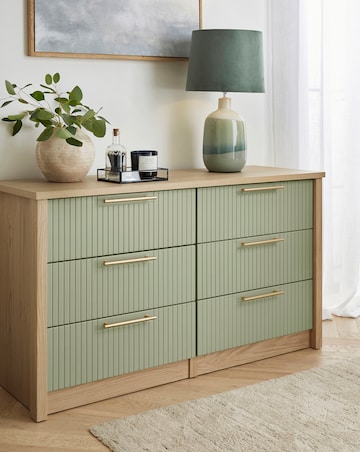 Peyton Ready Assembled 6 Drawer Chest