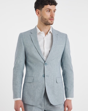 Linen Blend Suit Jacket