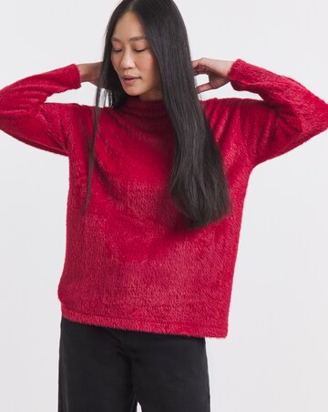 Brushed Soft Touch Longline Top