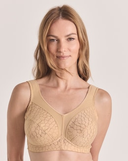Miss Mary of Sweden Jacquard Non Wired Bra Skin