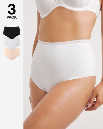 MAGISCULPT Light Control (3 Pack) Tummy Shapers Black/Blush/White